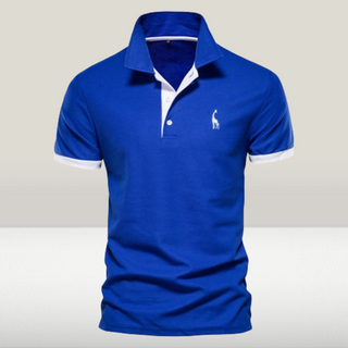 Gerald | Men’s Classic Polo Shirts with Short Sleeves and Contrast Trim