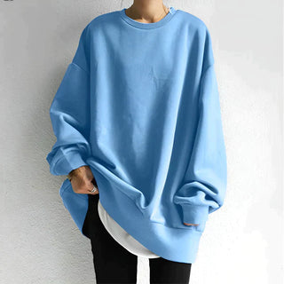 Jane | Women's Oversized Long-Sleeve Sweater with Drop Shoulders