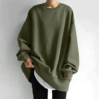 Jane | Women's Oversized Long-Sleeve Sweater with Drop Shoulders