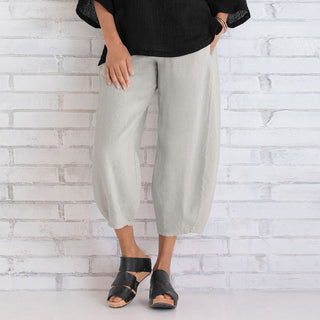 Shaina | Women’s Lantern-Style Pants with Elastic Waistband and Adjustable Drawstring