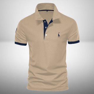 Gerald | Men’s Classic Polo Shirts with Short Sleeves and Contrast Trim