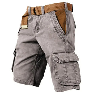 Roland | Men’s Cotton Cargo Shorts with Multiple Pockets
