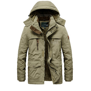 Vireo | Men’s Fleece-Lined Winter Jacket with Detachable Hood