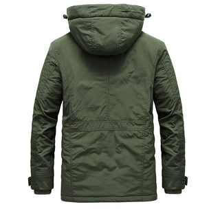 Vireo | Men’s Fleece-Lined Winter Jacket with Detachable Hood