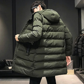 Hunter | Men’s Mid-Length Slim-Fit Winter Parka