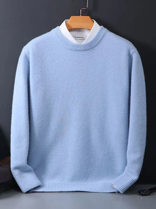 Leno | Men’s Cashmere Crewneck Sweater O-Neck Pullover