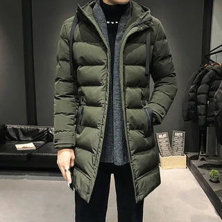 Hunter | Men’s Mid-Length Slim-Fit Winter Parka