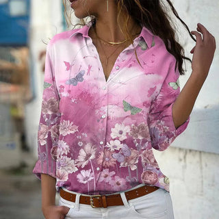 Faith | Women's Bohemian inspired Button-Down Blouse