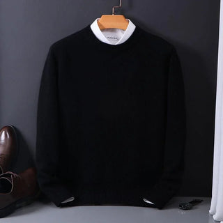 Leno | Men’s Cashmere Crewneck Sweater O-Neck Pullover