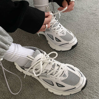 Klarita | Unisex Fashion Casual Sport Shoes with Breathable Mesh and Thick Cushion Sole