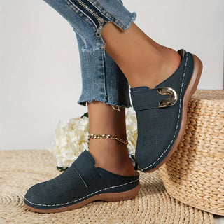 Pamela | Women's Orthopedic Wedge Sandals with Buckel Straps