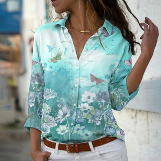 Faith | Women's Bohemian inspired Button-Down Blouse
