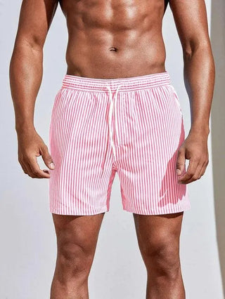 Gene | Men’s Striped Swim Shorts for Comfort and Style