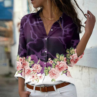 Faith | Women's Bohemian inspired Button-Down Blouse