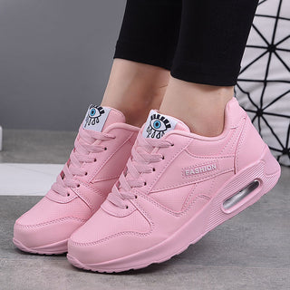 Clarise | Women’s Fashion Sneakers with Eye Graphic Tongue and Air-Cushioned Comfort Sole