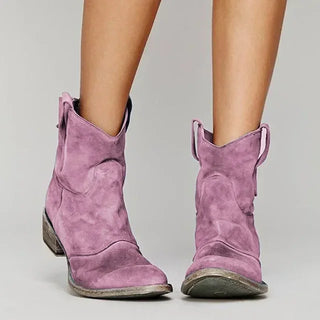 Alyssa | Women’s Suede Ankle Boots
