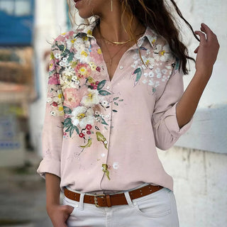 Faith | Women's Bohemian inspired Button-Down Blouse
