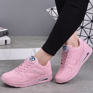Clarise | Women’s Fashion Sneakers with Eye Graphic Tongue and Air-Cushioned Comfort Sole