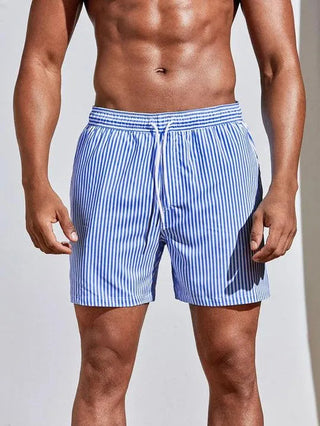 Gene | Men’s Striped Swim Shorts for Comfort and Style