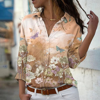 Faith | Women's Bohemian inspired Button-Down Blouse