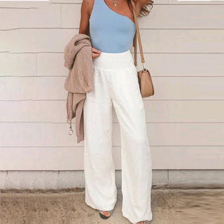Annalena | Women’s Elegant Airy Summer Linen Trousers