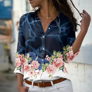 Faith | Women's Bohemian inspired Button-Down Blouse