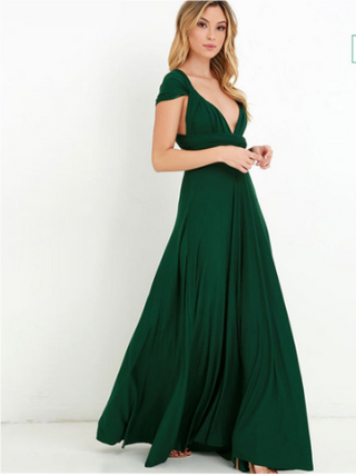 Emilia | Elegant Multiway Infinity Dress for Women with Adjustable Halter