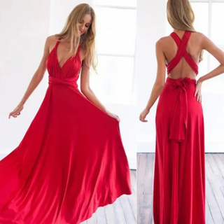 Emilia | Elegant Multiway Infinity Dress for Women with Adjustable Halter
