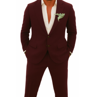 Lucas | Men’s Slim-Fit Linen Two-Piece Suit for Summer Events and Weddings