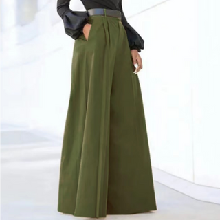 Malachi | Women’s Wide-Leg Trouser with High-Waisted and Pleats