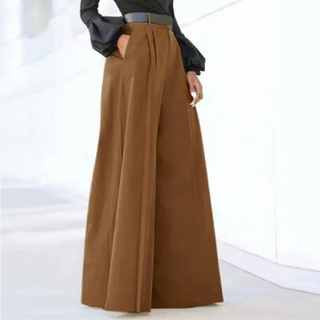 Malachi | Women’s Wide-Leg Trouser with High-Waisted and Pleats