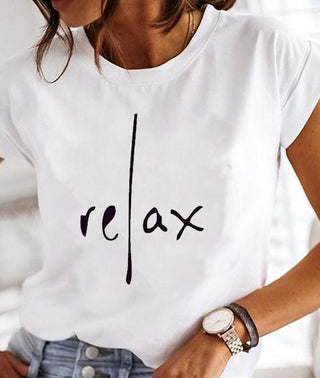 Heather | Women's Relaxed Fit Crew Neck Summer T-Shirt