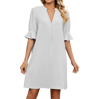 Giselle | Women’s Flowy V-Neck Ruffle Sleeve cc