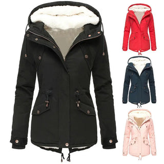 Mariela | Women’s Military-Inspired Winter Parka with Plush Fleece Lining