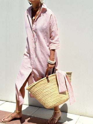Amelia | Classic Striped Shirt for Women with ¾ Sleeves