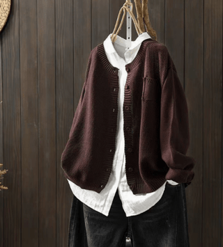 Aileen | Women’s Knitted Cardigan with Classic Button-Up Design