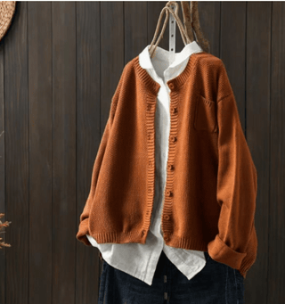 Aileen | Women’s Knitted Cardigan with Classic Button-Up Design