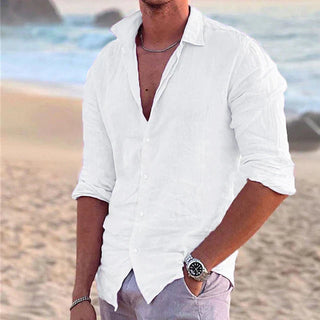 Zander | Men’s Long-Sleeve Button-Down Shirt with Classic Collar
