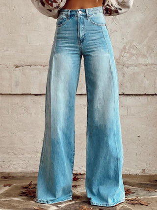 Althea | Women’s High-Rise Wide-Leg Denim Jeans for Effortless Style