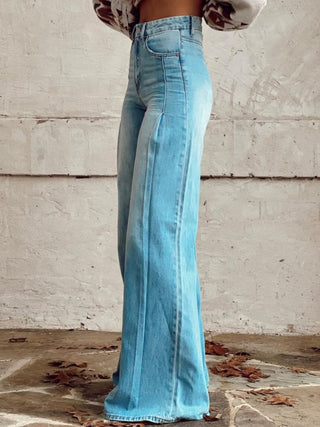 Althea | Women’s High-Rise Wide-Leg Denim Jeans for Effortless Style