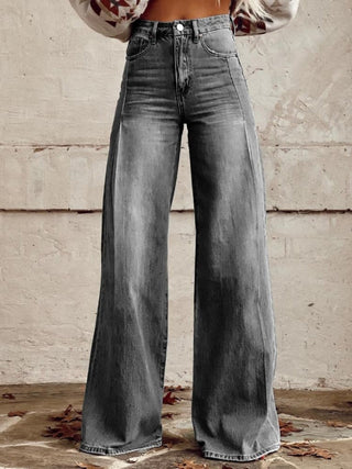 Althea | Women’s High-Rise Wide-Leg Denim Jeans for Effortless Style