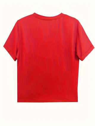 Cory | Women’s Round Neck Heart Print Blouse with Soft Casual Fit