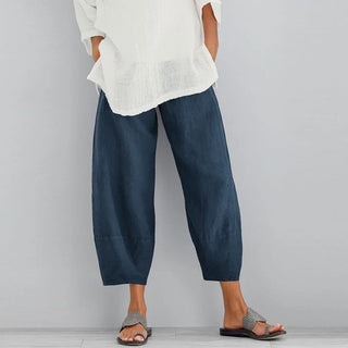 Shaina | Women’s Lantern-Style Pants with Elastic Waistband and Adjustable Drawstring