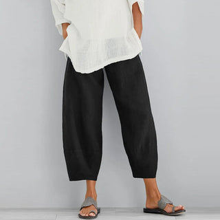 Shaina | Women’s Lantern-Style Pants with Elastic Waistband and Adjustable Drawstring