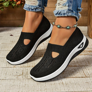Rowena | Women’s Orthopedic Mesh Slip-on Shoes with Cut-out Style