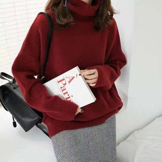Joan | Women’s Wool Knit Sweater with Ribbed