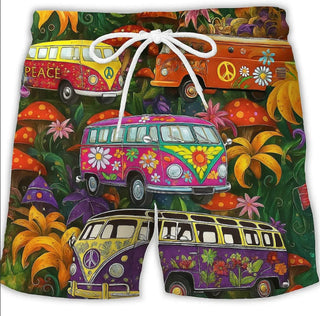 Will | Men's Swim Shorts with Vibrant 3D Sublimation Print