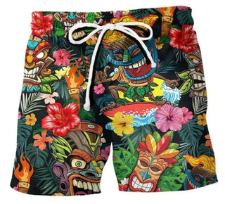 Will | Men's Swim Shorts with Vibrant 3D Sublimation Print