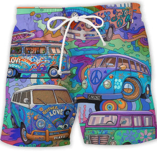 Will | Men's Swim Shorts with Vibrant 3D Sublimation Print