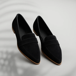 Juliet | Pointed-Toe Slip-On Loafers for Women with Low Heel